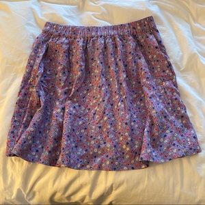 UO Cooperative floral summer skirt M